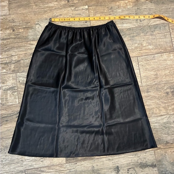 Marks & Spencer Black Satin Slip - Picture 5 of 6